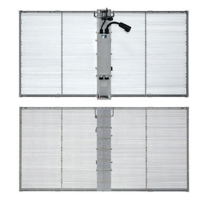 Transparenter LED Schirm P10mm 75% Transparenz-ROHS im Freien