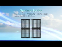 Gmesh 8500nits Helligkeit Außenbereich P10 P15.6 Flexible Gebäudefenster Vorhang LED-Gitterbildschirm