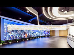 Ghalo Serie 1000*250mm 750*250mm Indoor LED-Langstreifen-Display mit schneller Wandmontage (P1.25, P1.56, P1.953mm)