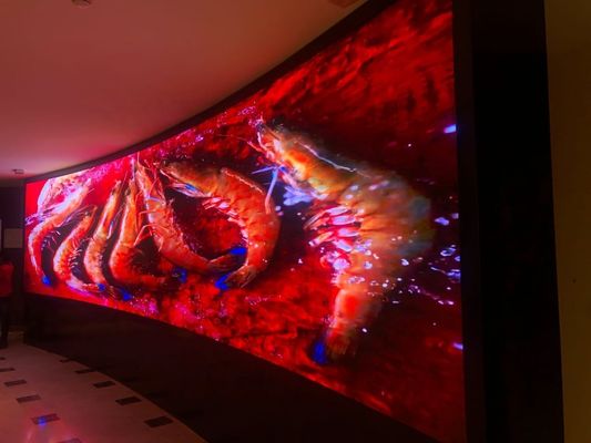 Große elektronische HD-LED-Bildschirm kommerziell mit Paneldimension 640*480mm