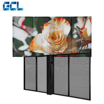 GCL 1000mm angepasster flexibler transparenter LED-Bildschirm für eine einfache Installation im Innenraum