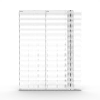 GCL Indoor Curtain Transparent LED Wall für Werbung in U-Bahnstationen
