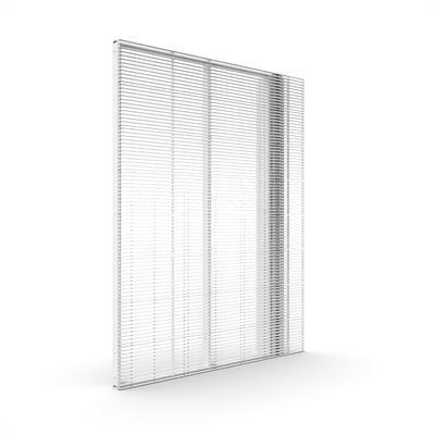 GCL Indoor Curtain Transparent LED Wall für Werbung in U-Bahnstationen