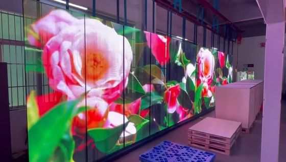 Aufzug GCL Indoor Ultra Thin Transparent LED Display P15.625 Transparent LED Display für Musikvideo