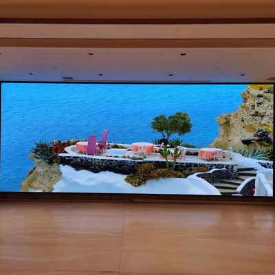 Hochrefresh Rate 3840HZ P1.5 P1.8 P2mm Innenräumliche feste Installation LED feste LED-Bildschirm für die Farbübertragung