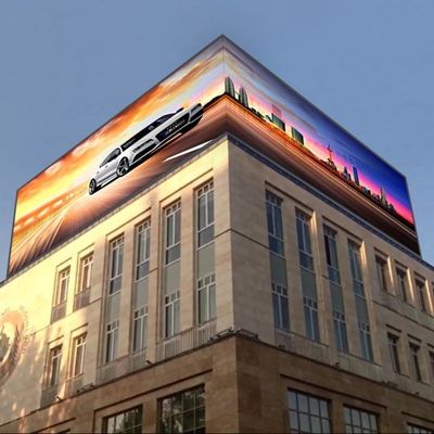 Hochtechnologische professionelle Außenwerbebildschirm für Einkaufszentren P8 LED-Display
