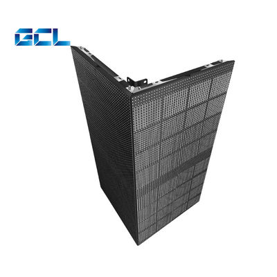 500*1000mm Panelgröße Außen-Transparente LED-Display Vorhang LED Video Mesh