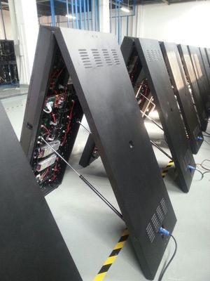 Außen-Eisenschrank P4 P5 P6 Led-Display-Bildschirm für Werbung