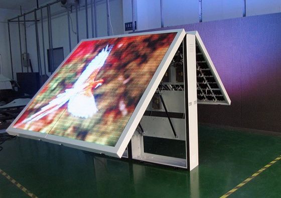 Außen-Eisenschrank P4 P5 P6 Led-Display-Bildschirm für Werbung