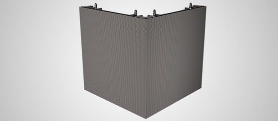 Hohe Helligkeit 90 Grad Ecke Außenwerbung LED-Display mit 10000 Stunden Lebensdauer