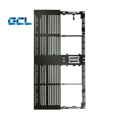 500*1000mm Panelgröße Außen-Transparente LED-Display Vorhang LED Video Mesh