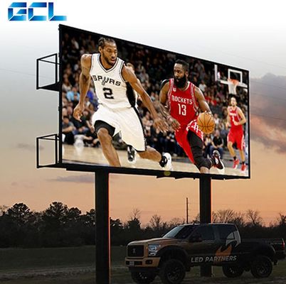 CE ROHS zugelassen P3 P4 P5 P6 Outdoor LED-Display mit Back-Service und 960*960mm-Panel