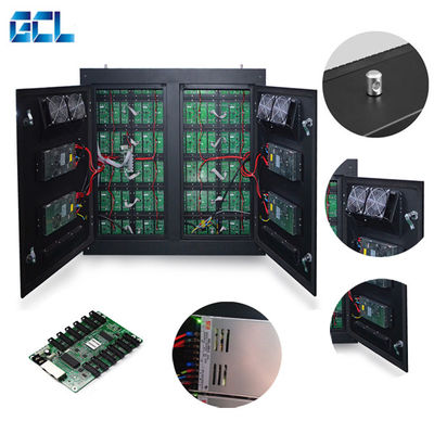 Eisen Schrank Vollfarbe Außen Fest LED-Display SMD P6 Bildschirm Nacktsicht 3D Anzeige