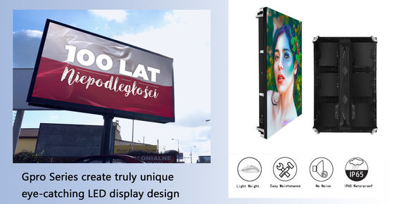IP65 wasserdichtes Digital Signage Outdoor Display mit hoher Helligkeit