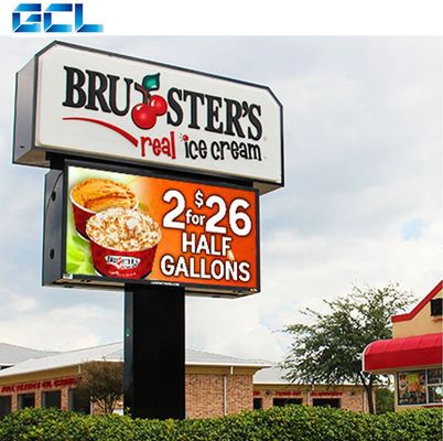 320mm Größe Outdoor DIP346 LED Werbebildschirm für hohe Helligkeit Videowand