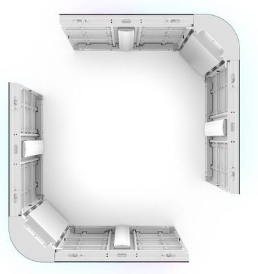 SMD P8 P10mm Outdoor Fixed LED Display mit Front-Rückservice Wasserdichtes Werbe-Led-Display