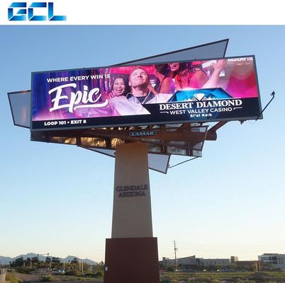 GCL P10 Full Color LED Digital Signage Display Mesh LED Display mit Weitblick