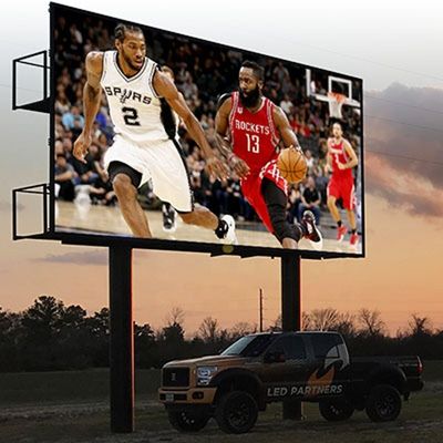 GCL P10 Full Color LED Digital Signage Display Mesh LED Display mit Weitblick