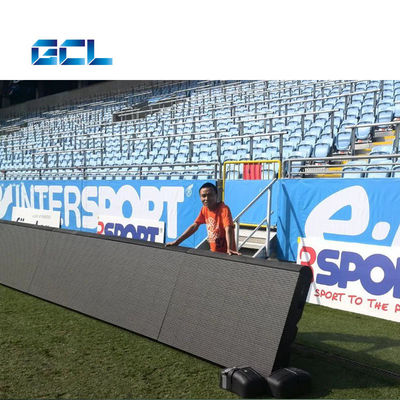Wasserdichtes Fußball-LED-Display für das Stadion, Werbung, LED-Bildschirm IP65