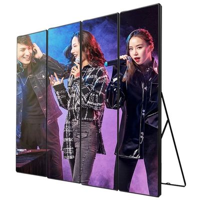 Hochfrischungsrate 3840Hz LED-Plakat Anzeige Vollfarbe Außenwasserdichtes LED-Plakat