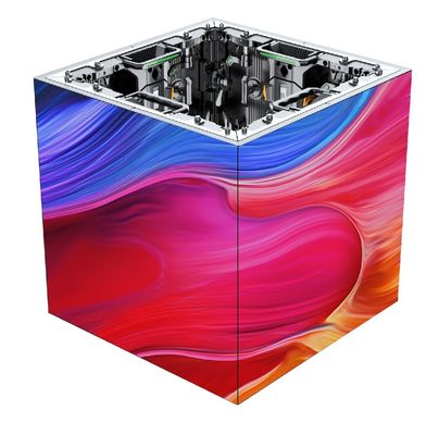 500x500mm Außenvermietung LED Wandbildschirm P3.91 nahtlose Spaltung LED Video Bildschirm Bühne Hintergrund LED-Fläche