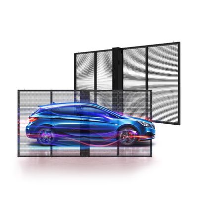 Innenraum-GCL-Full-Colour-transparente Videowand mit schneller Wärmeverteilung