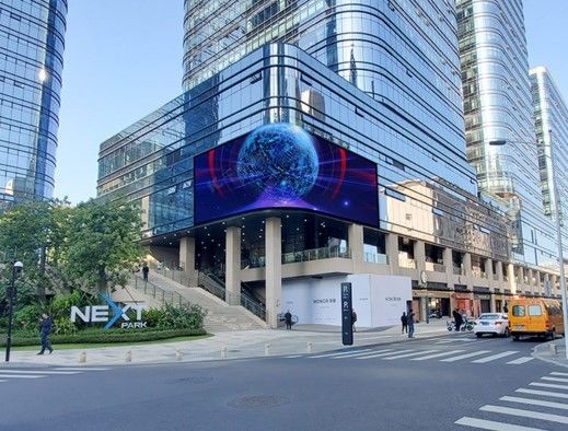 Werbung GCL HD 3D-LED-Bildschirm mit bloßem Auge