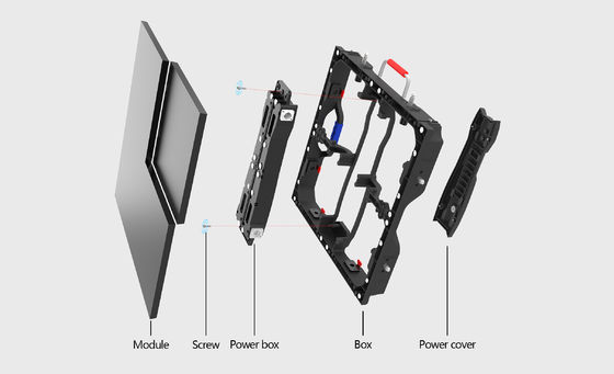 1200nits hohe Helligkeit LED Video Wand Flexible Bildschirm P1.95 Innenbereich Ggalaxy Serie