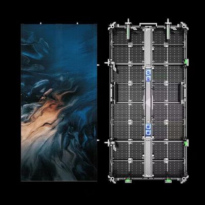 Außenbereich P3.91/P10.4 Tech Transparent LED-Display für die Netzwerksteuerung 500*1000mm
