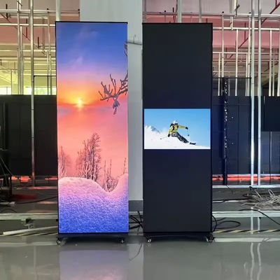 GOB P2.5 Innenraum Vollfarb-LED-Bildschirm Portable Digital Video Werbeplakat mit Epistar LED-Chip