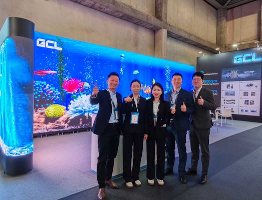 GCL GA-Serie Outdoor LED P4mm P5mm IP65 8000Nits 4G 5G WLAN Werbeplakat