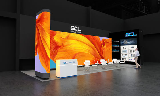 GA-Serie P4 Poster Led Display W1366*H1920mm Modulgröße 320*160mm IP65 Außeninstallation 8000 Nits