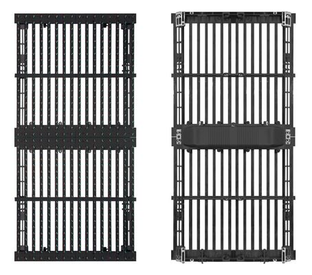 Outdoor High Brightness 500*1000mm Mesh LED Display Screen P15.625-31.25mm mit IP65 und Vollfarbe