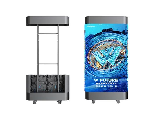 Neues Outdoor-LED-Bildschirm P1.5625 P1.953 P2.6 Mm 7680 Hz Panel geschwungener Bildschirm für Bühnenveranstaltungen und Outdoor-Werbemaschinen