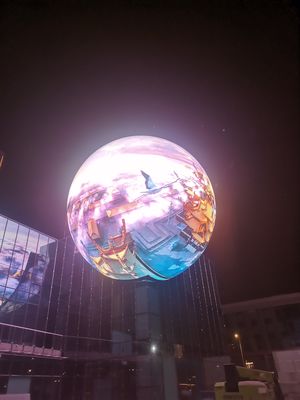 P4 Outdoor LED Spherical Screen: Einzigartige Integration von Display-Effekt und Strukturtechnologie, um eine atemberaubende Erfahrung aus allen Blickwinkeln zu schaffen!