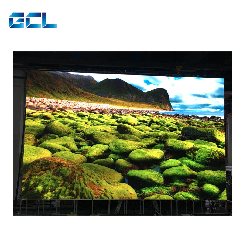600*337.5mm HD Indoor Fixed LED Display Die Casting Aluminium Schmal Pixel Pitch LED Display