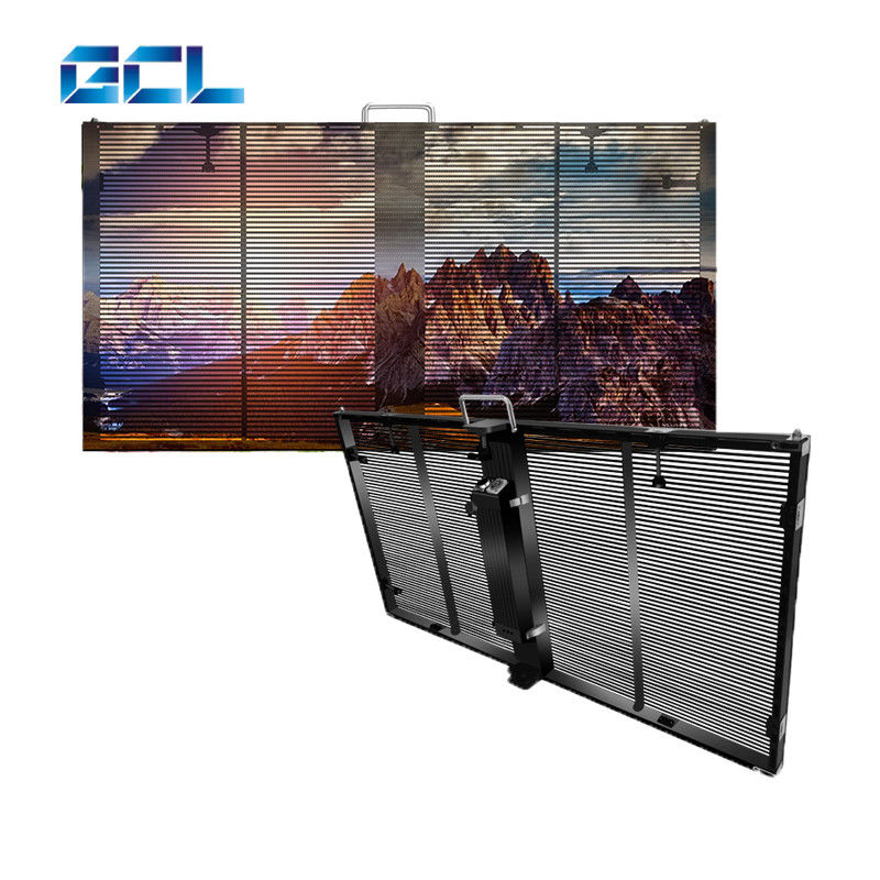 Aufzug GCL Indoor Ultra Thin Transparent LED Display P15.625 Transparent LED Display für Musikvideo