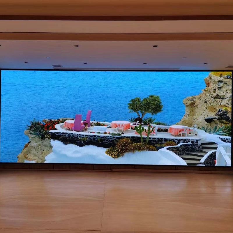 Hochrefresh Rate 3840HZ P1.5 P1.8 P2mm Innenräumliche feste Installation LED feste LED-Bildschirm für die Farbübertragung