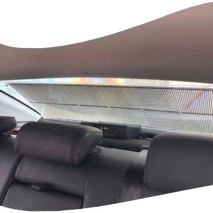 Hohe Transparenz Taxi Auto Transparente LED-Display-Bildschirm V140° Blickwinkel schlank und hell