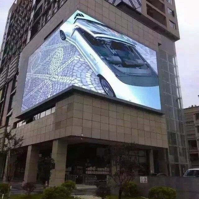 Hochtechnologische professionelle Außenwerbebildschirm für Einkaufszentren P8 LED-Display
