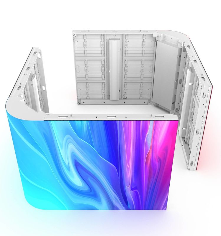 SMD P8 P10mm Outdoor Fixed LED Display mit Front-Rückservice Wasserdichtes Werbe-Led-Display