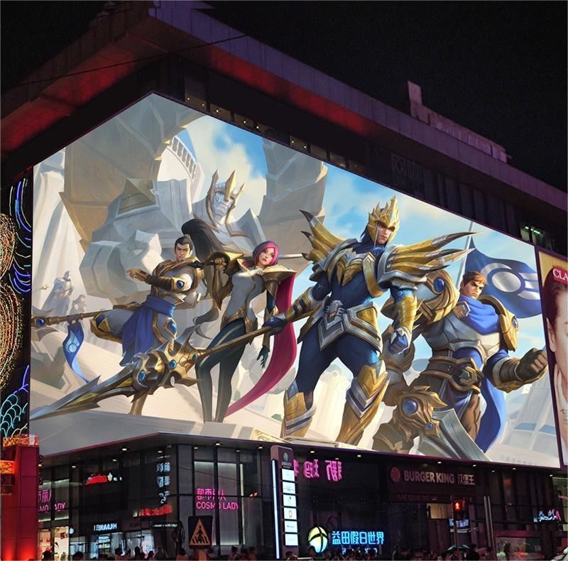 GCL GA Serie P4 P5 Außenwerbung Led Display Bildschirm 100000 Stunden Lebensdauer für die medizinische Behandlung