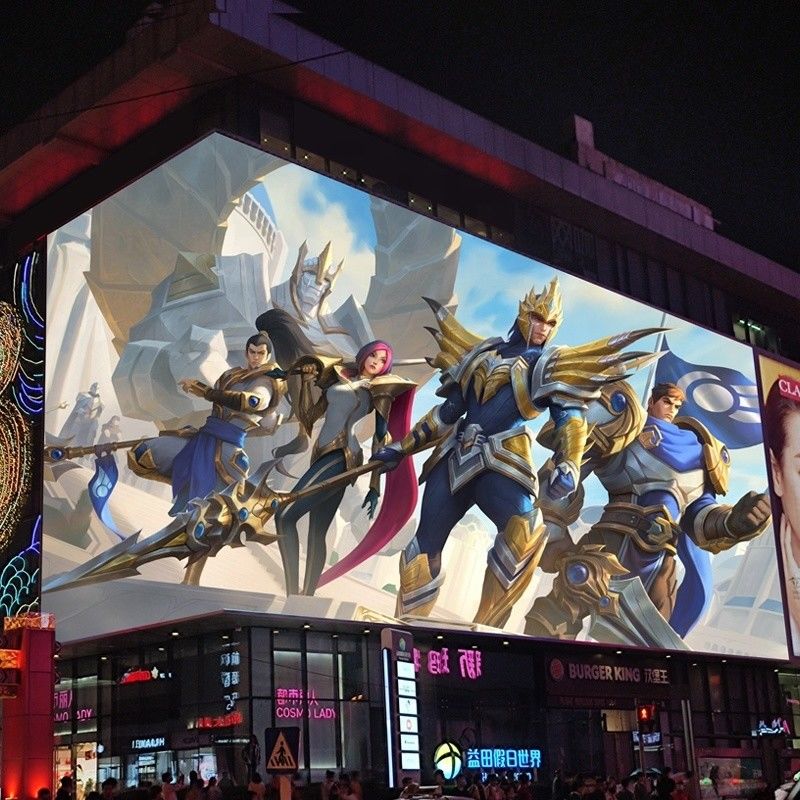 GCL P10 DIP Photo Media Outdoor LED Display Board mit kapazitiven Touchscreen