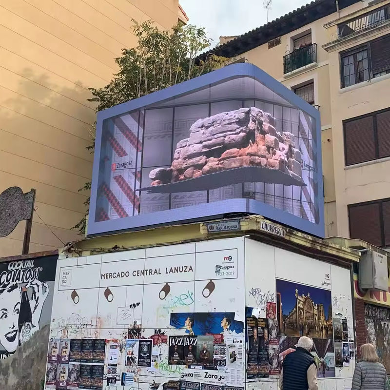 GCL GA P5.71 P8 P10 DIP Outdoor Fixed LED Display mit Front-Rückservice und kapazitivem Touchscreen