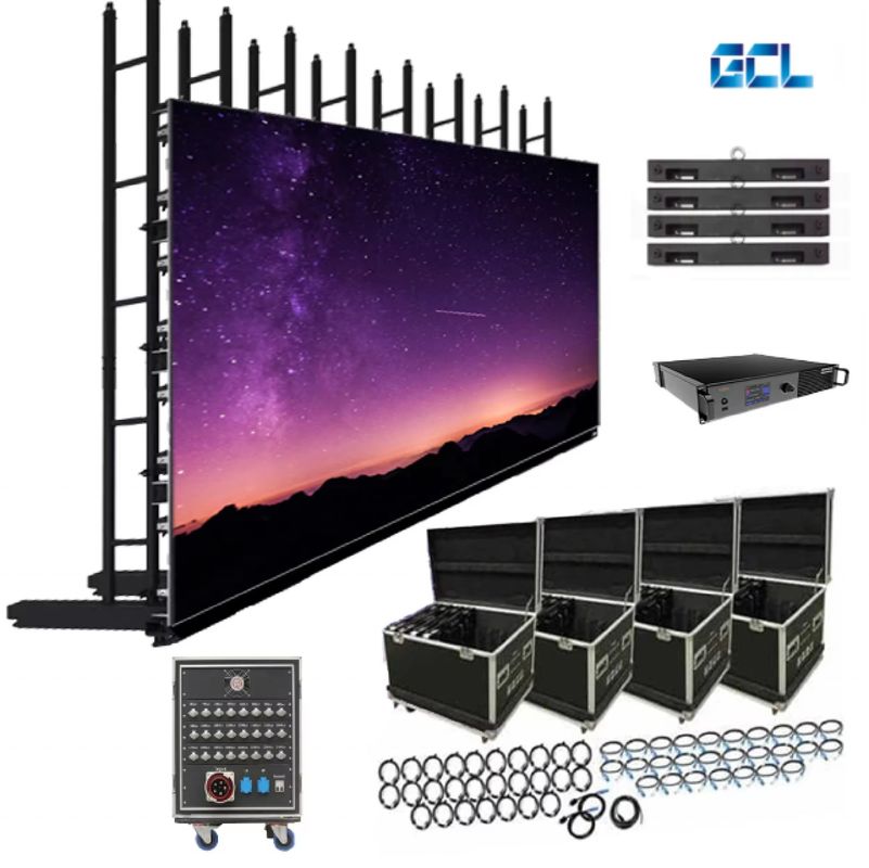 Anpassbar Flexible Bühne LED Video Wand Event LED Bildschirm