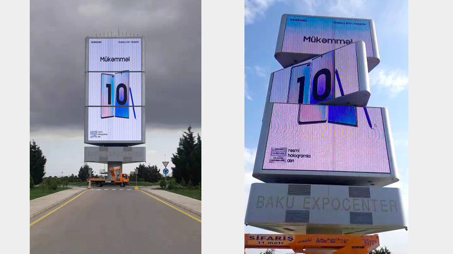 IP65 LED-Display für Außenwerbung für Einkaufszentren P3.91 P4.81 P6.25