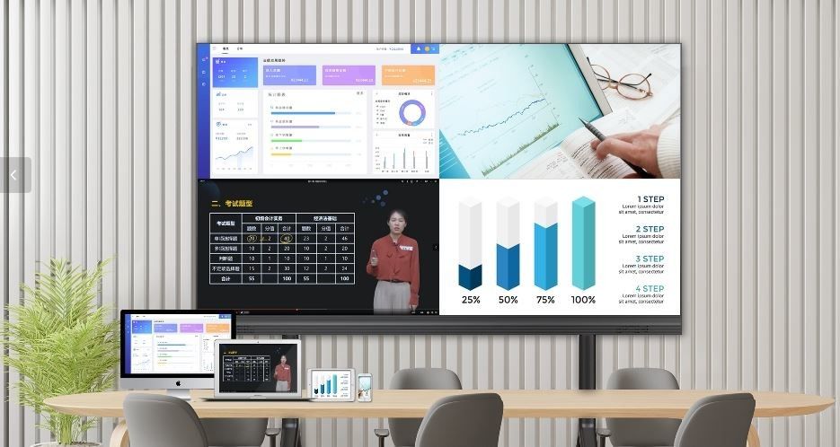 HD 108 Zoll und 135 Zoll Indoor LED Video Wand Konferenz All-in-One-Maschinen