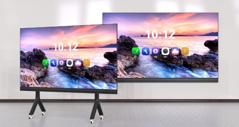 Konferenzraum Großer Led-Display-Bildschirm Voll Front-Service Matte schwarzer Bildschirm COB P0.9mm P1.2mm Definition