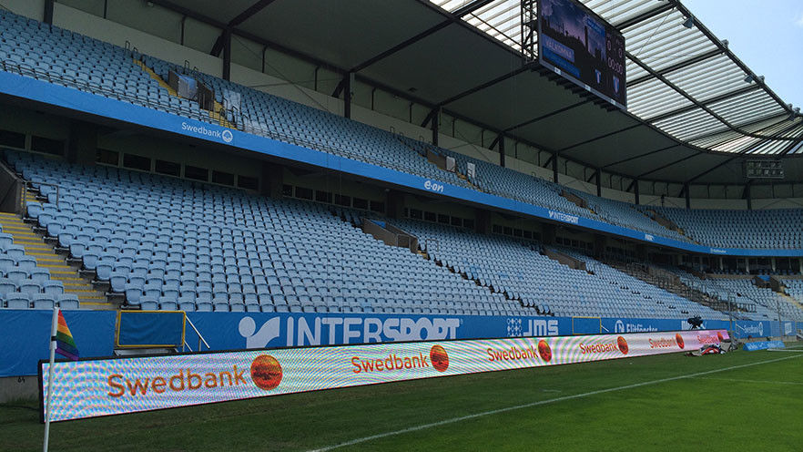 Wasserdicht Vollfarbe P6 P8 P10 Riesenstadion-Panel Video Wand Außen LED-Display