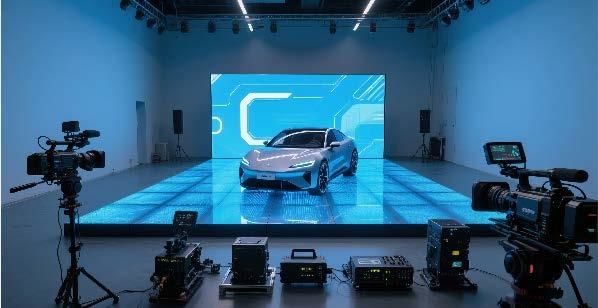 P1,25mm P1,52625mm GOB-Panel rutschfeste und verschleißfeste Boden-Display-Leinwand mit einer Tragfähigkeit von 1,5 Tonnen